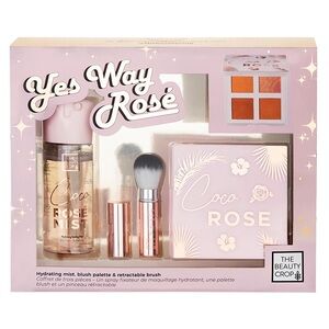 THE BEAUTY CROP Yes Way Rosé 3-Piece Set New in Box!